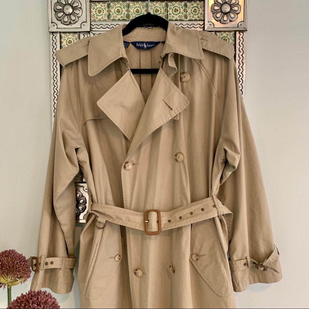 Ralph Lauren Long Trench Coat